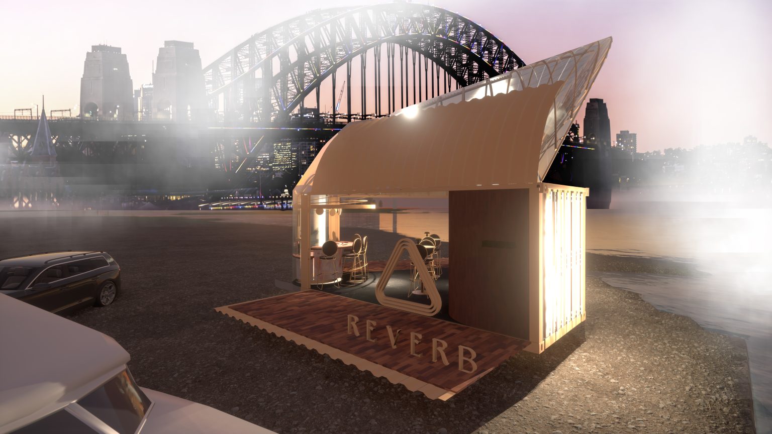 Pop Up, night club, Jazz club design, interior design