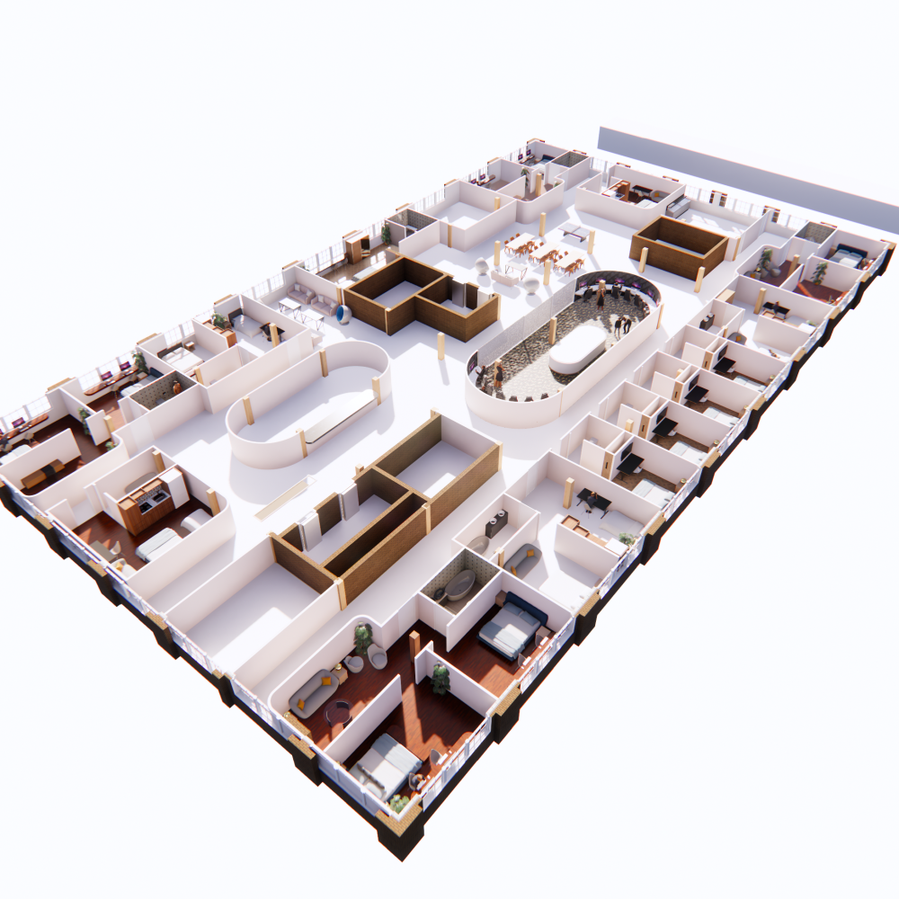 Iso metric view of level 6