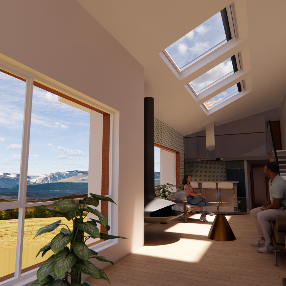 Sitting Room - Revit / Enscape