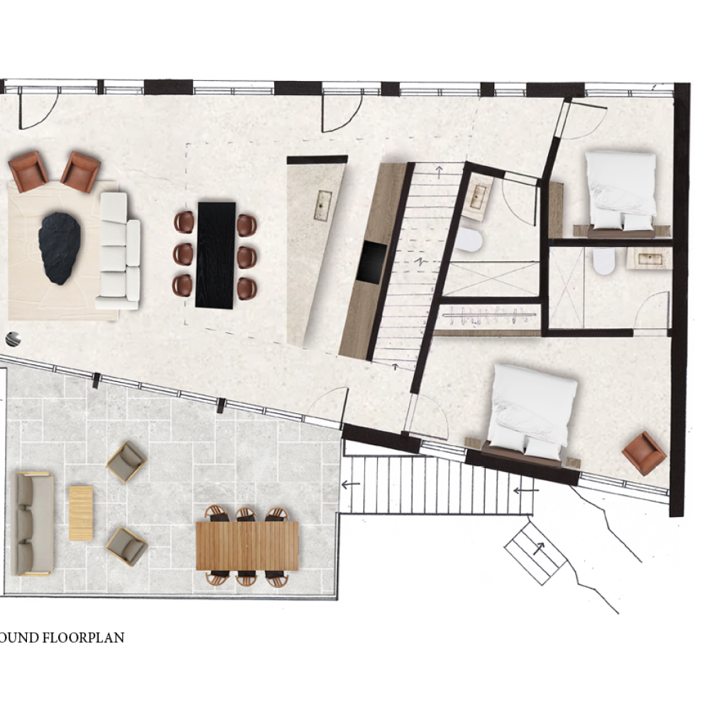 MCM ground floorplan