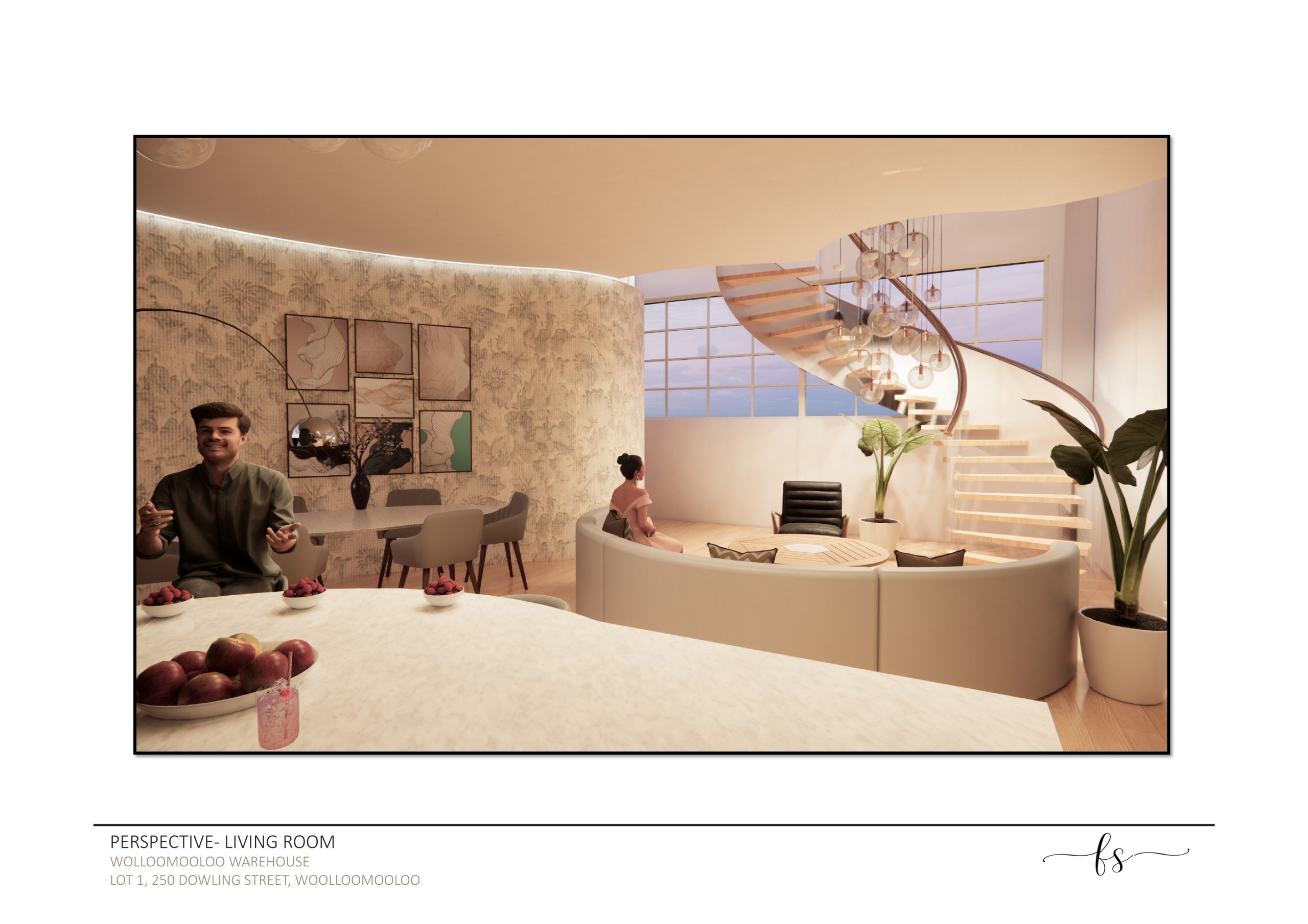 Living Area Perspective
