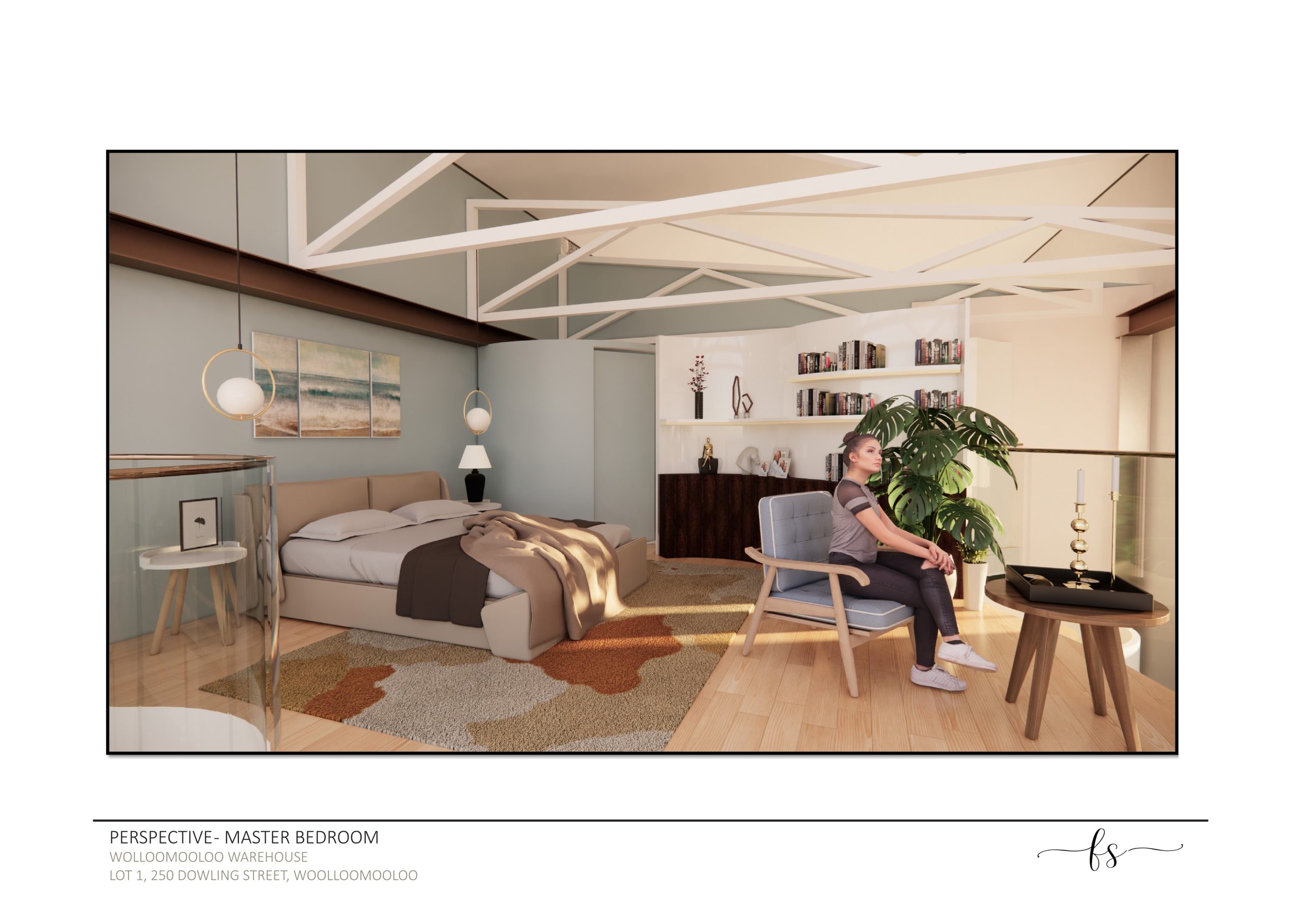 Master Bedroom Perspective