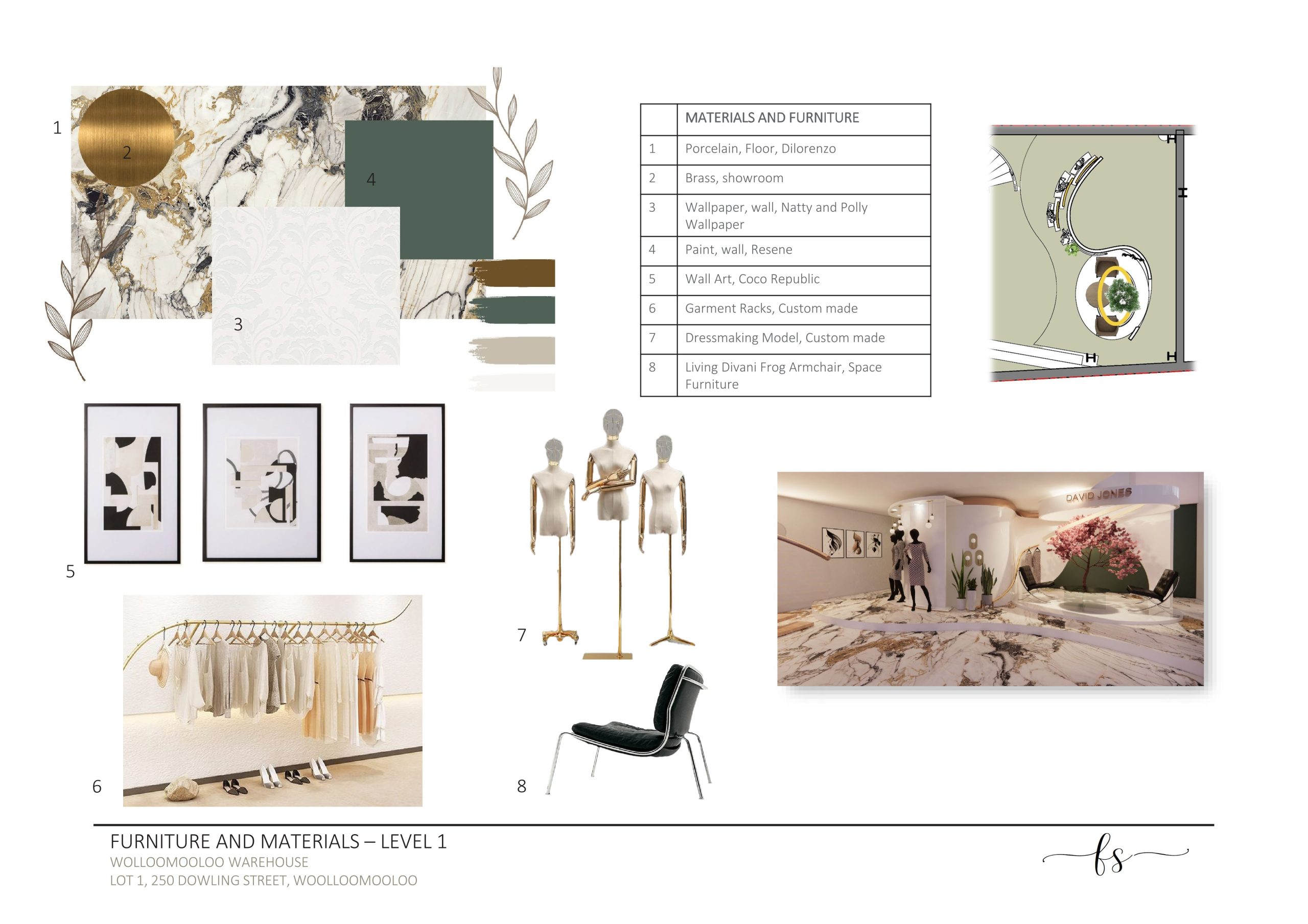 Furniture & Material