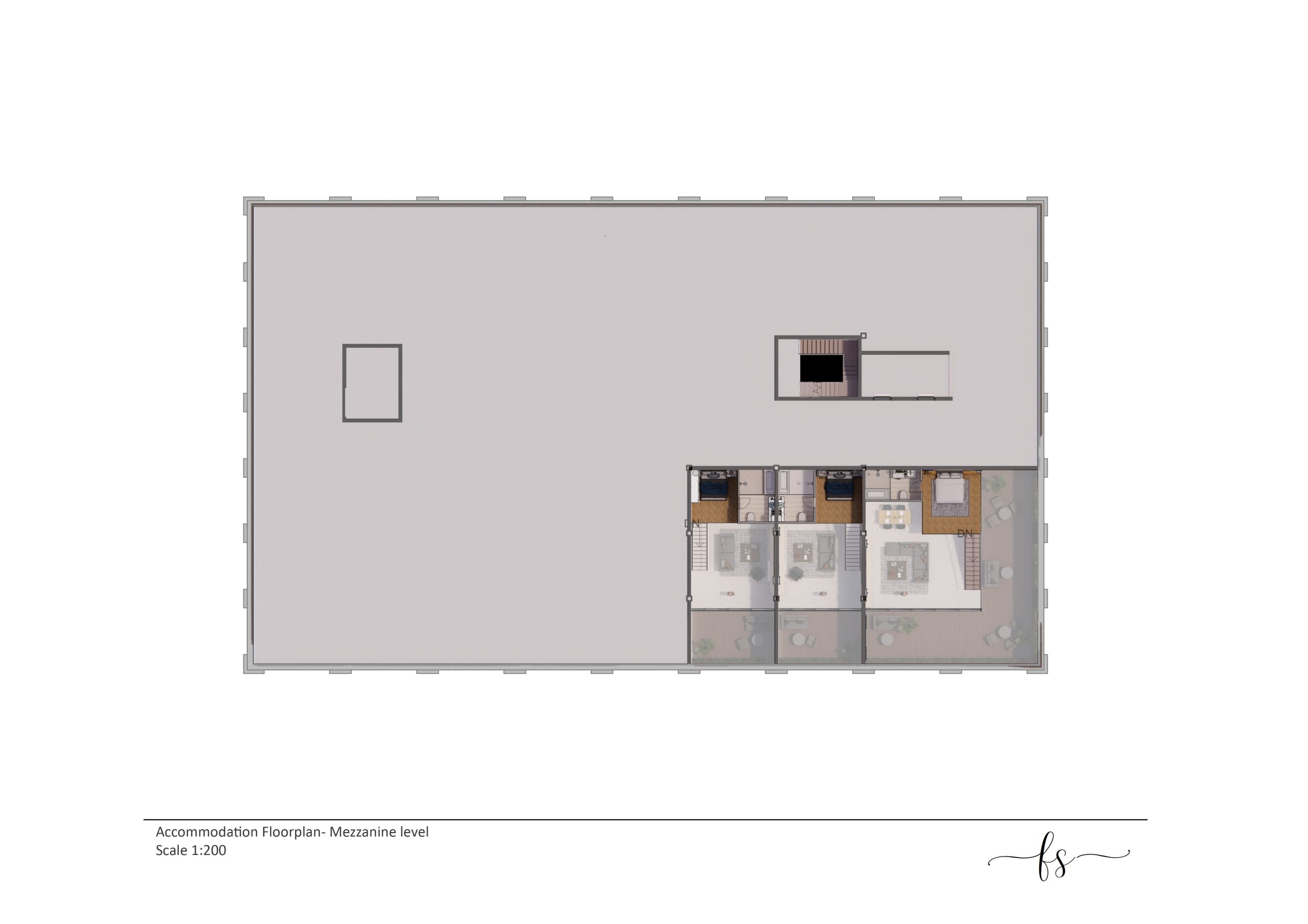 Mezzanine Level Floor plan