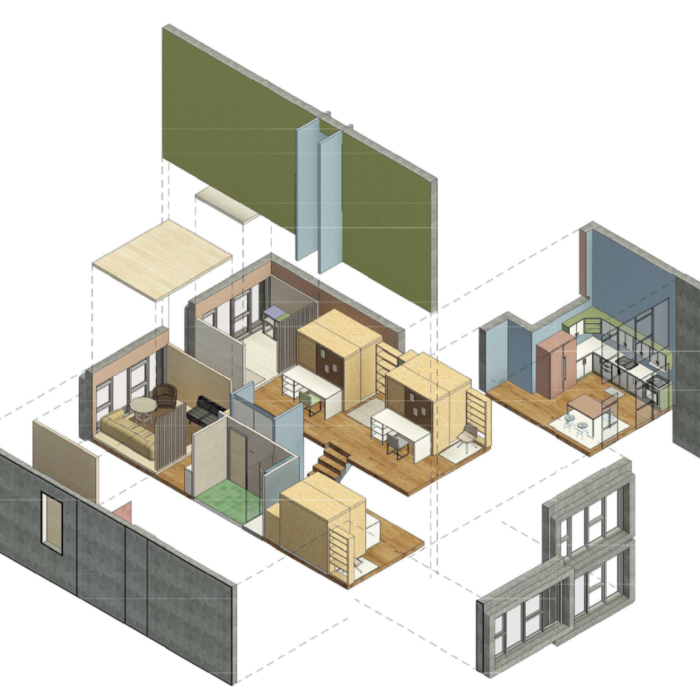 Exploded Axonometric