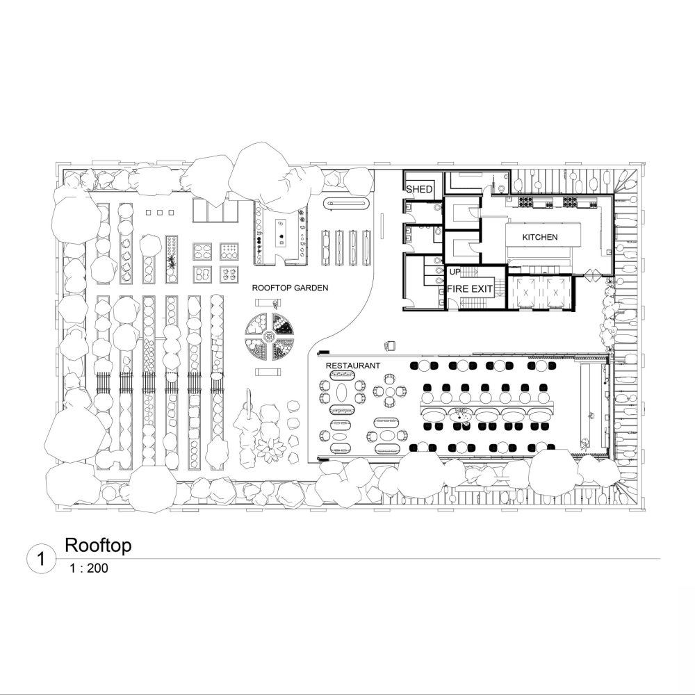 Floorplan Rooftop B