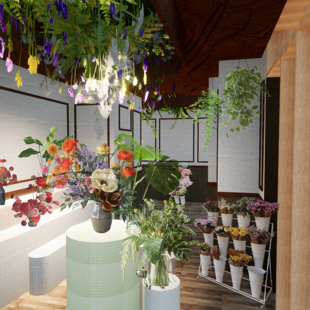 Boutique Flower Store Ground Floor