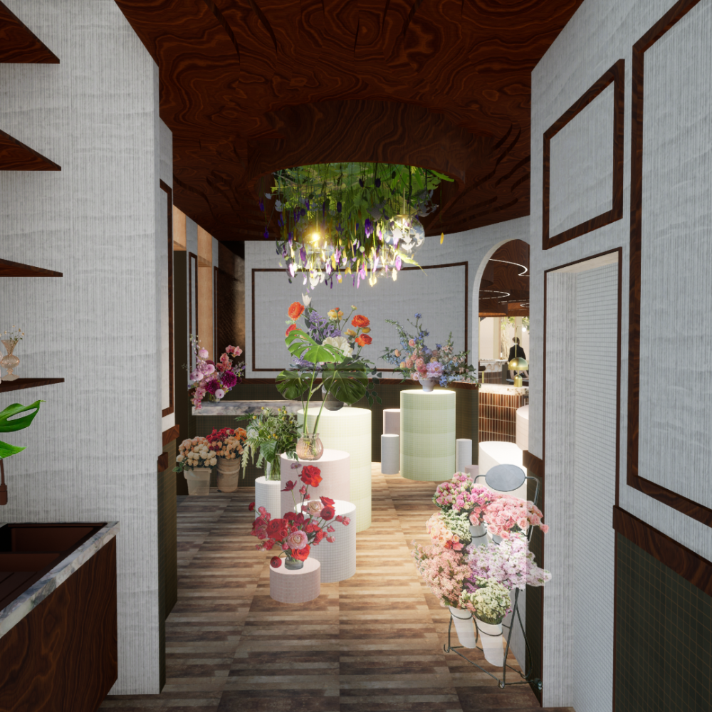 Boutique Flower Store Ground Floor