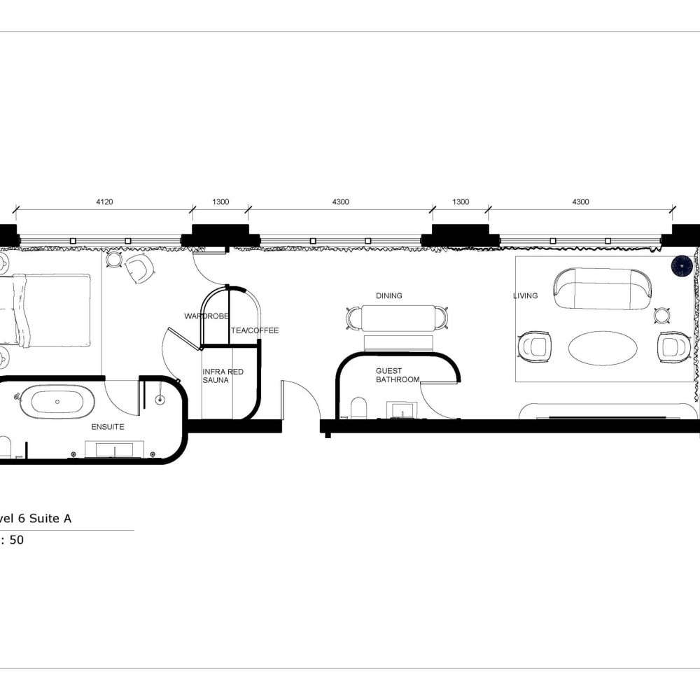 SUITE FLOOR PLAN 2