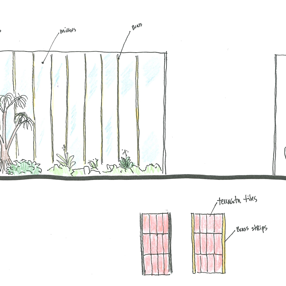 Lobby Sketch details