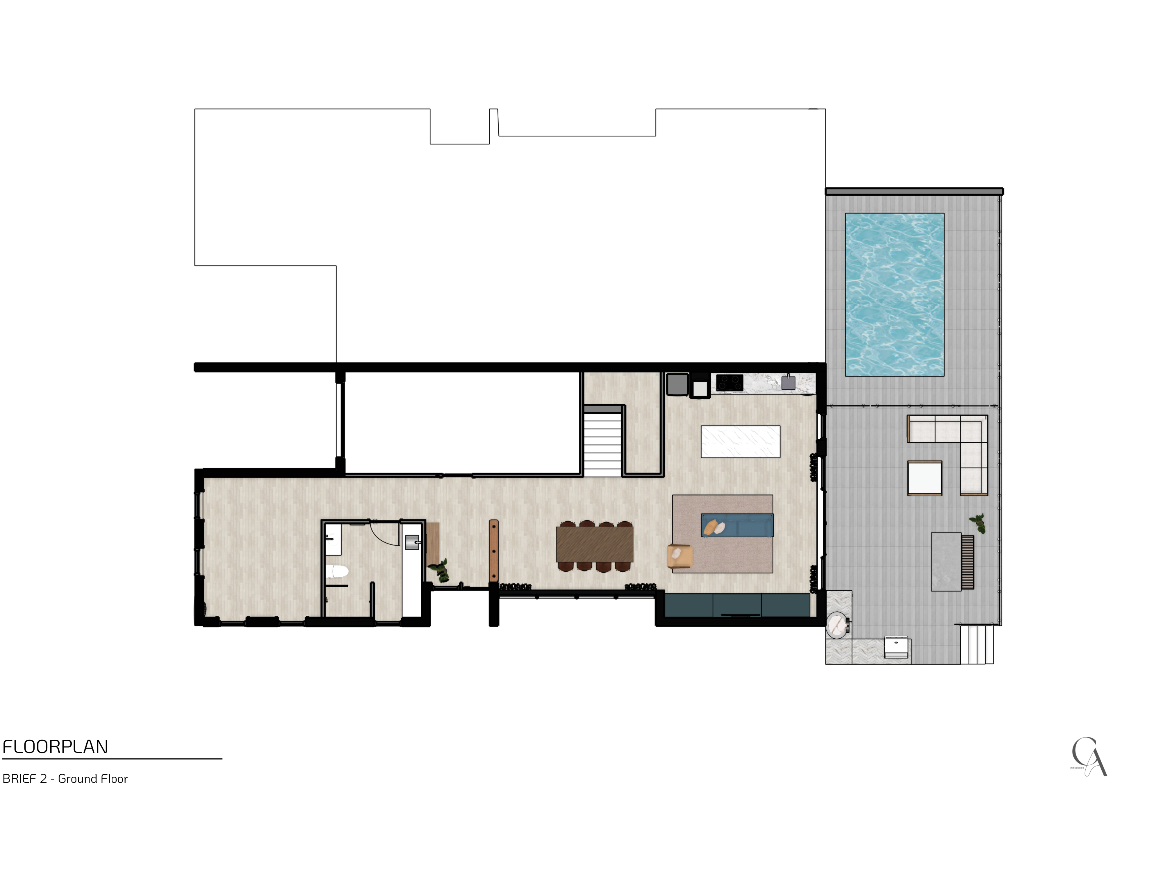 Waverton House - Floor plan Ground Floor