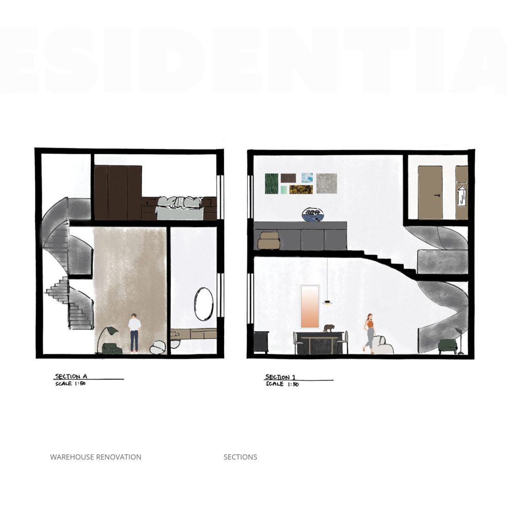 Warehouse Renovation - Sections